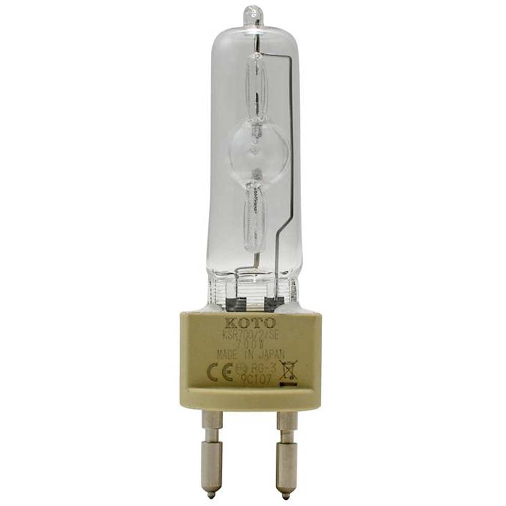 KOTO KSR700-2-SE - 700W 70V G22 Base 7200K Metal Halide Light Bulb