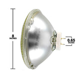 Sylvania 500w 120v PAR64 MFL GX16D Incandescent Light bulb - BulbAmerica