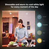 Philips Hue White and Color Ambiance A19 E26 Bluetooth & Zigbee LED Smart Bulb_3