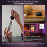 Philips Hue White and Color Ambiance A19 E26 Bluetooth & Zigbee LED Smart Bulb_4