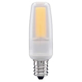 Satco 4watt LED E12 Candelabra base 3000K Dimmable Frosted 120-130v Light Bulb