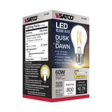 Satco 6.5w A19 LED Dusk to Dawn w/ PhotoCell 2700K Medium base 120v - 60w-equiv_2