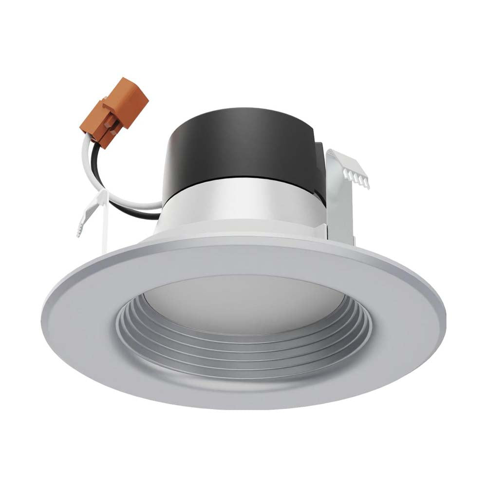 Satco 4 in 7w LED Downlight Retrofit Brushed Nickel Finish Tunable 120v Dimmable