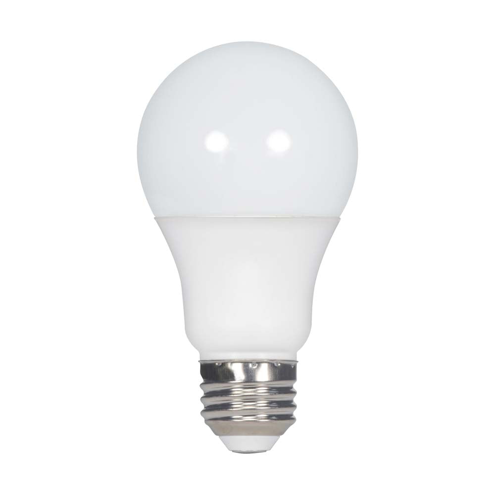 4Pk - Satco 10w A19 LED 800LM 3000k Warm White E26 Base Non-Dimmable Bulb