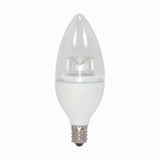 Satco 3.5w B11 Candle LED E12 Candelabra Base 300Lm 3000k Dimmable Bulb