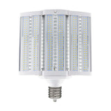 Satco 110w LED Hi-lumen shoe box style lamp fixture 5000K Mogul Base 100-277V