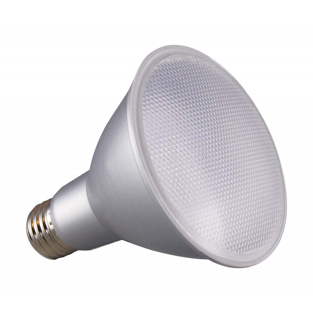 Satco 12.5w PAR30LN LED 60 deg. Beam E26 Medium base 5000k Natural Light