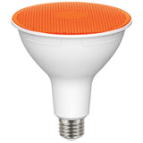 Satco 11.5w PAR38 LED Amber 90 deg. 120v Bulb