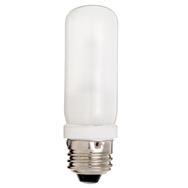 Satco S3477 100W 120V T10 Frost halogen light bulb