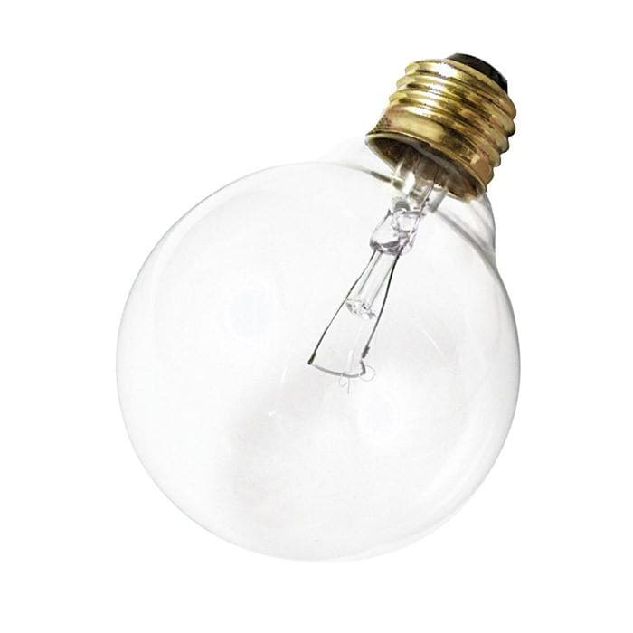 Satco S3670 60W 120V Globe G30 Clear E26 Base Incandescent light bulb