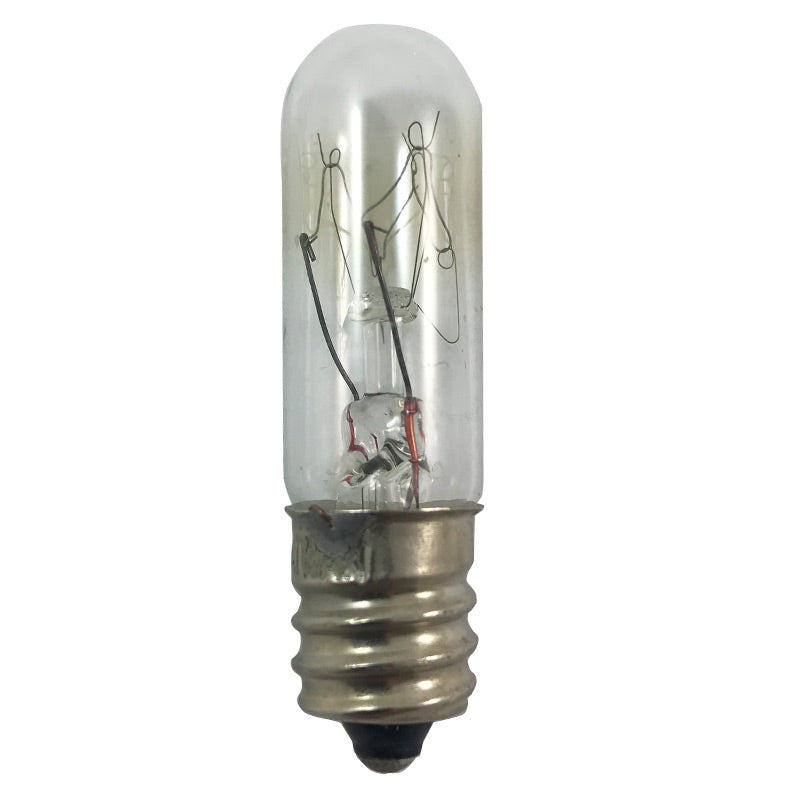 Satco S3913 15W 130V T4.5 Clear E12 Candelabra Base Incandescent light bulb