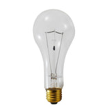 Satco S3958 200w 120v A-Shape A23 E26 Clear Incandescent Light Bulb