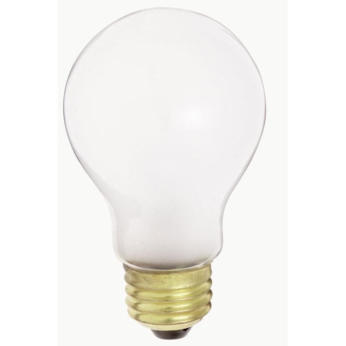 Satco S5021 50W 34V A19 Frosted E26 Medium Base Incandescent bulb
