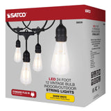 24-ft 24w 120v LED String Light -  Include 12 Vintage ST19 bulbs_7