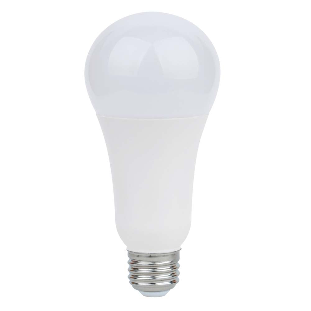 Satco 5/15/21w A21 LED 3-way 2700K Warm White E26 Base Non-Dimmable Bulb