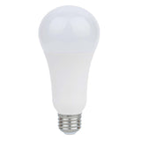 Satco 5/15/21w A21 LED 3-way 3000K Medium base E26 Base Non-Dimmable Bulb