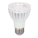 Satco S8921 7w 120v PAR20 2700k Dimmable FL40 KolourOne LED Light Bulb