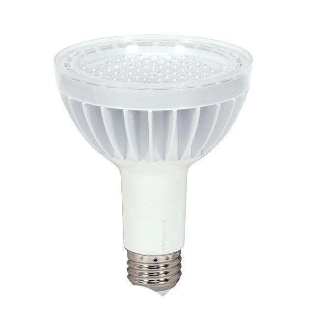 Satco S8971 14w PAR30L LED Dimmable  2700k Wide Flood bulb - 75w equivalent