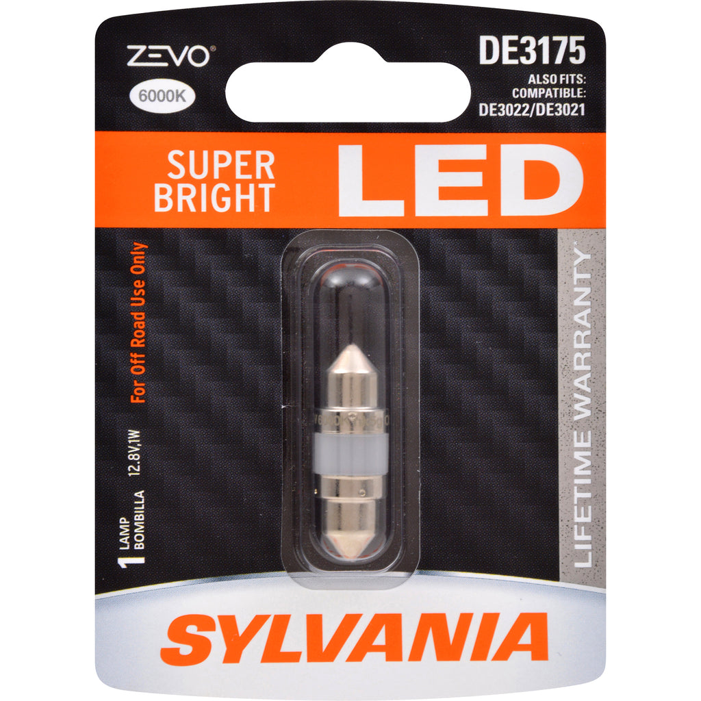 SYLVANIA ZEVO DE3175 31mm Festoon White LED Bulb