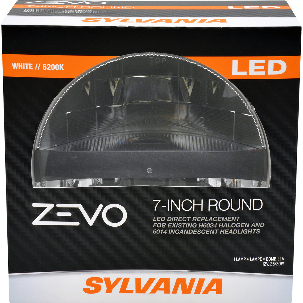 SYLVANIA Zevo 7" Round L6024 Street Legal LED Headlight