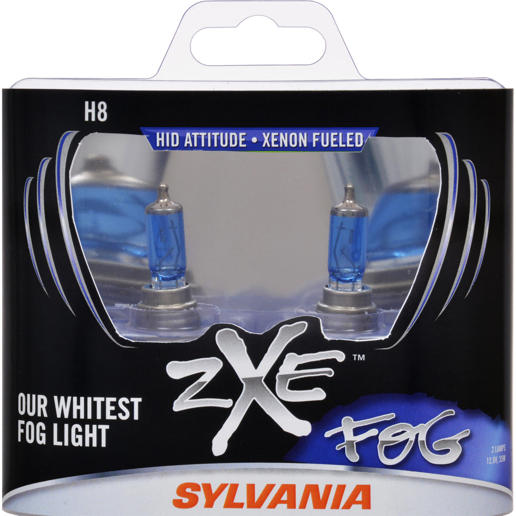 2-PK SYLVANIA H8 64212 zXe High Performance Halogen Fog Light Bulb