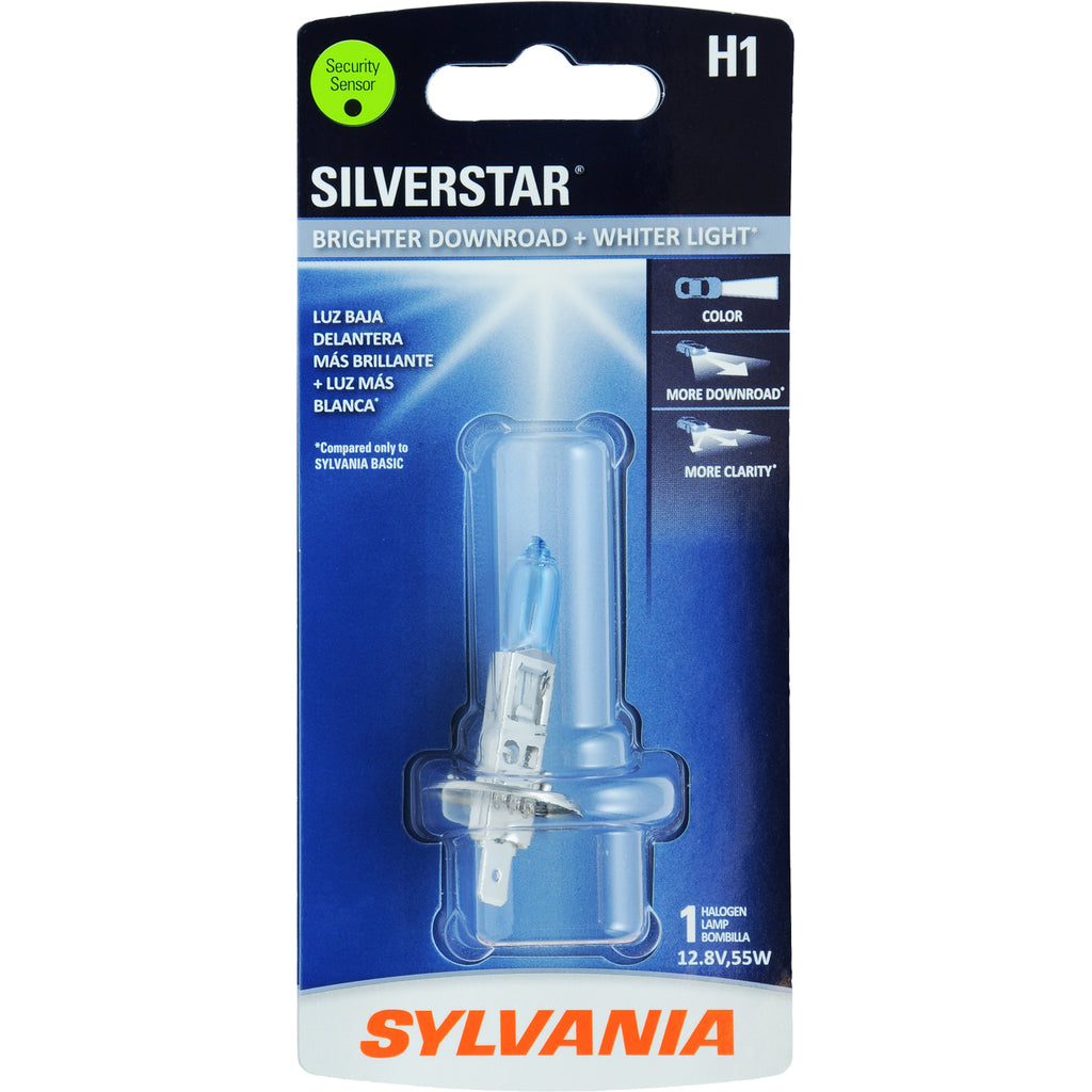 SYLVANIA H1 SilverStar High Performance Halogen Headlight Bulb