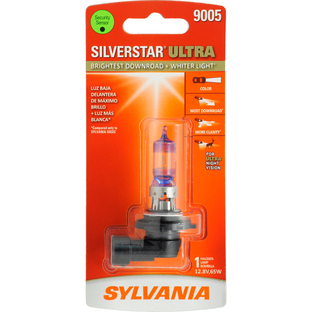 SYLVANIA 9005 SilverStar Ultra High Performance Halogen Headlight Bulb