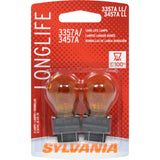2-PK SYLVANIA 3357A/3457A Long Life Automotive Light Bulb