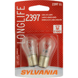 2-PK SYLVANIA 2397 Long Life Automotive Light Bulb