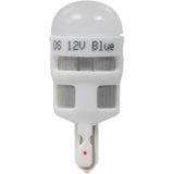 SYLVANIA ZEVO 168 T10 W5W Blue LED Automotive Bulb - BulbAmerica