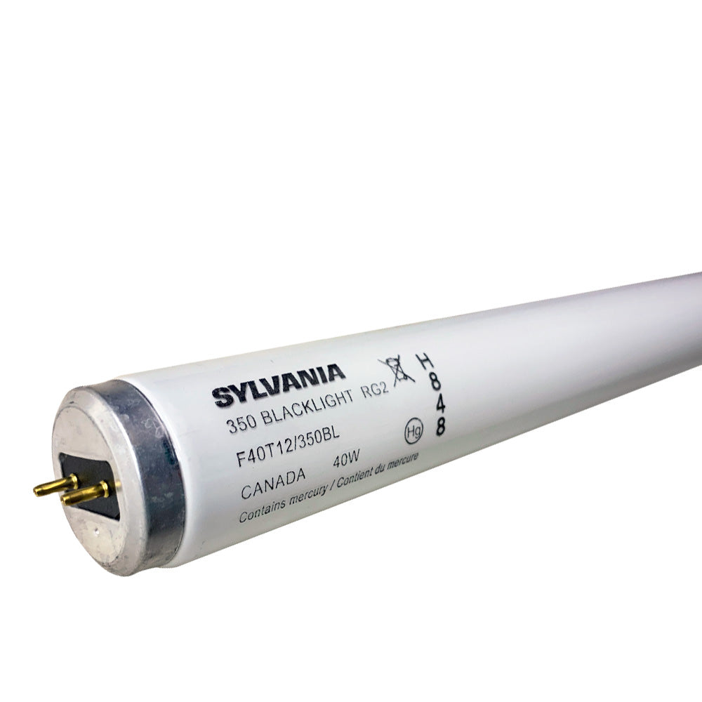 Sylvania 23499 48 in. Blacklight 350nm F40/350BL 40W T12 Fluorescent Tube