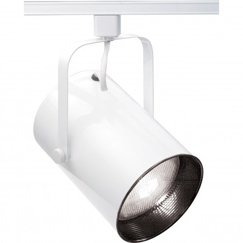 Nuvo TH283 White 1 Light - R40 - Track Head - Straight Cylinder