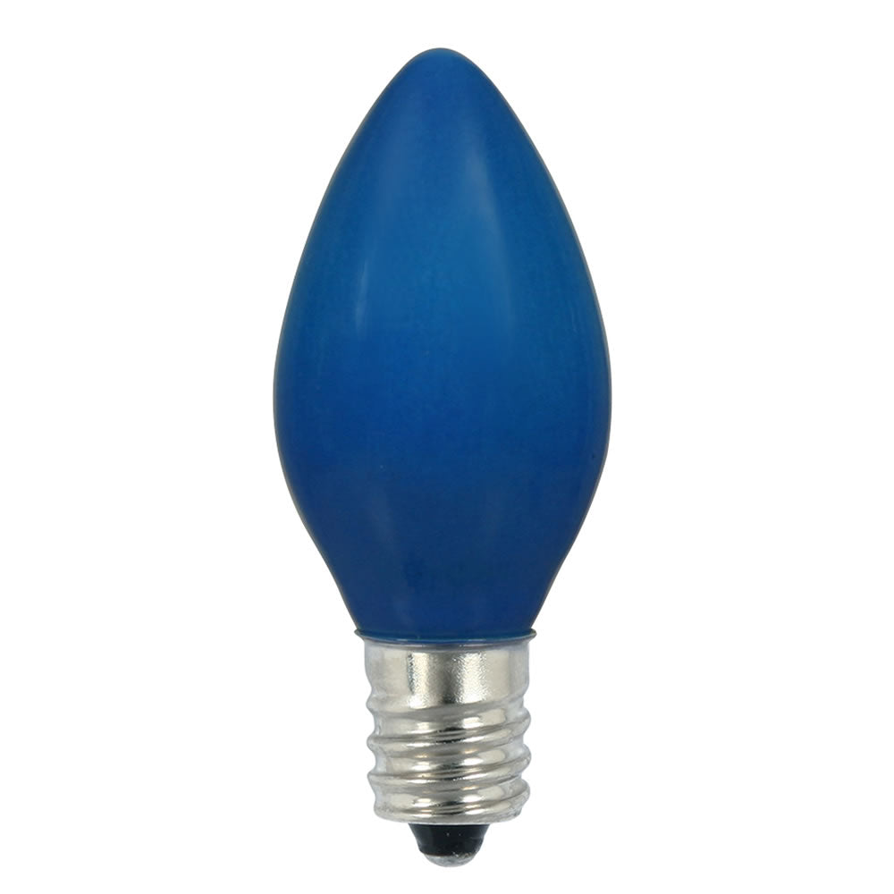 100PK - Vickerman C7 Ceramic Blue 130V 5W Bulbs