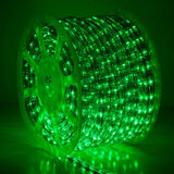 WinterGreen 150 ft Green LED Rope Light 2-Wire 120 Volt