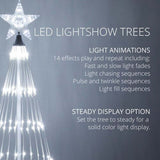 4-ft. Cool White LED Animated Outdoor Lightshow Christmas Tree_3