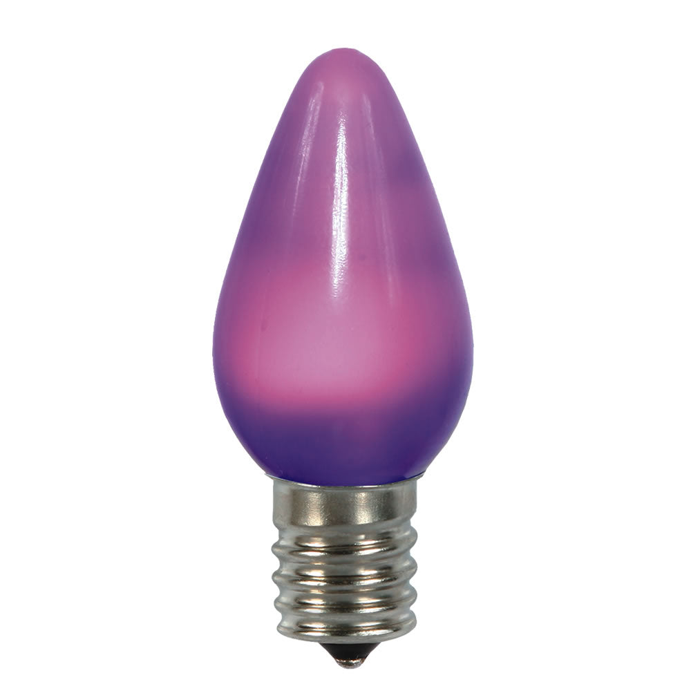 25PK - Vickerman C7 Ceramic LED Purple Twinkle Bulb