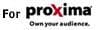 Proxima D-1500X Projector Housing with Genuine Original OEM Bulb