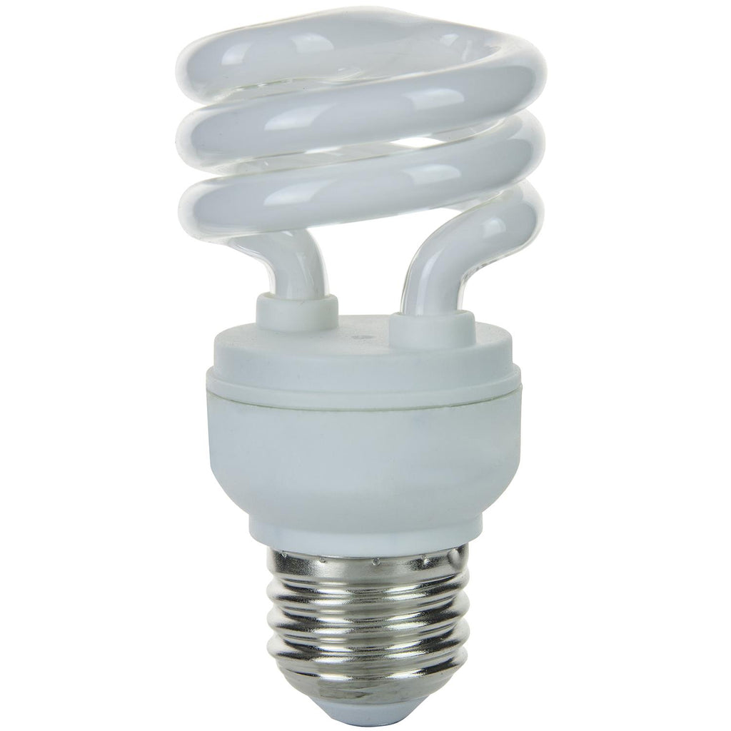 SUNLITE 9w T2 Medium Base 4100K Cool White Super Mini Spiral Lamp