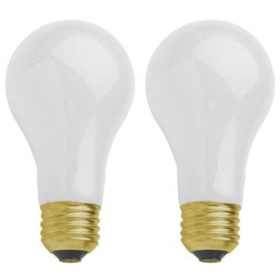 2Pk - Sunlite 60 Watt A19 Left Hand Thread - Medium Base - Frost Light Bulb