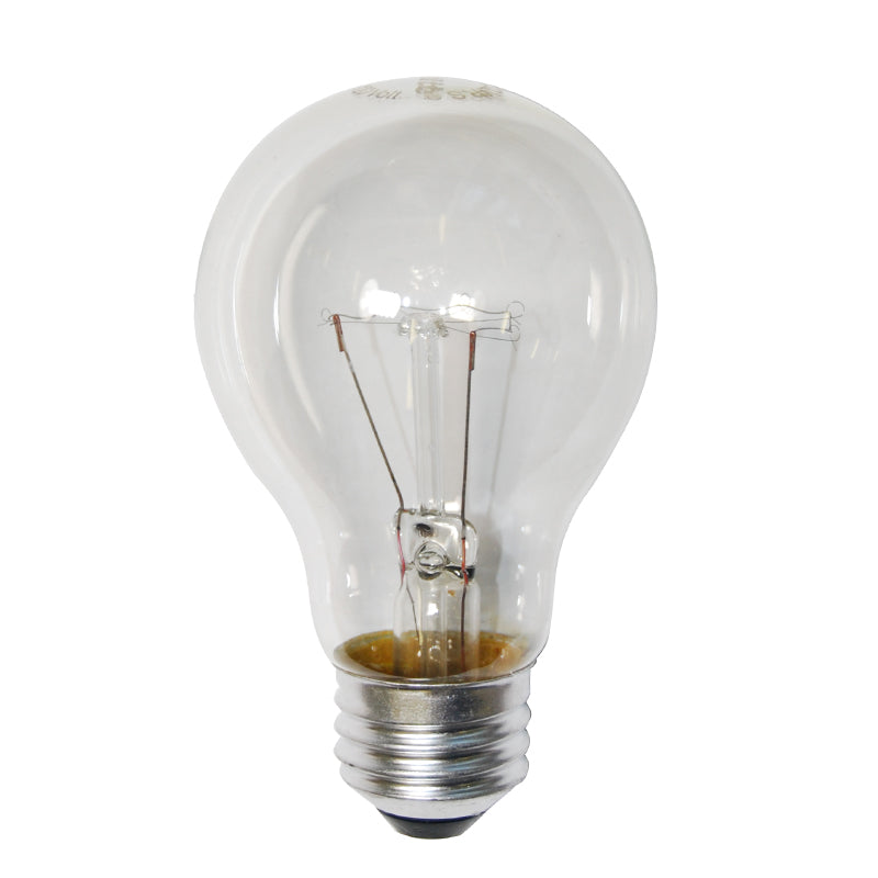 2PK - SUNLITE 60w 120v 2700K A-Shape Rough Service Clear light bulb
