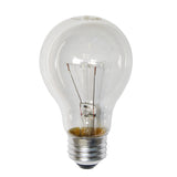 2PK - SUNLITE 60w 120v 2700K A-Shape Rough Service Clear light bulb