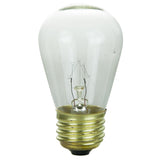 4Pk - Sunlite 11w 120v S14 Sign Medium Base Clear bulb
