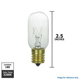 SUNLITE 25w T8 120v Intermediate Base Clear Bulb - BulbAmerica