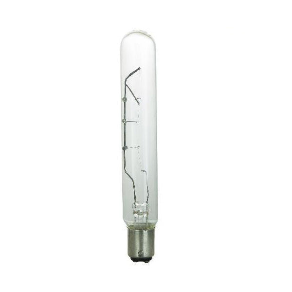 SUNLITE 25w T6.5 120v Double Contact Base Clear Bulb
