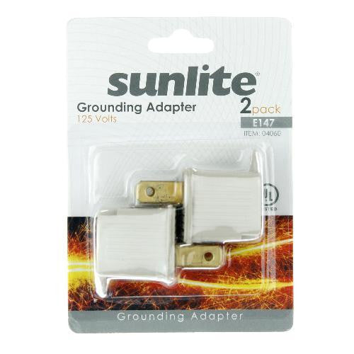 2Pk - SUNLITE Grounding Adapter for Non-Grounded outlets