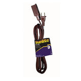SUNLITE 12 Ft. Brown Extension Cord with 3 Outlets