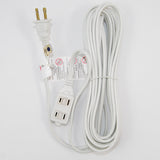 SUNLITE Household 20 foot Extension Cord White