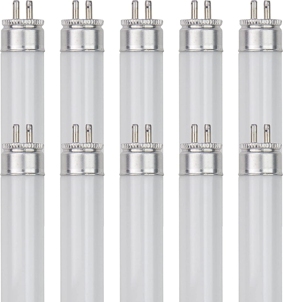 10Pk - SUNLITE F8T5/CW 8W 12in. Cool White Fluorescent Tube