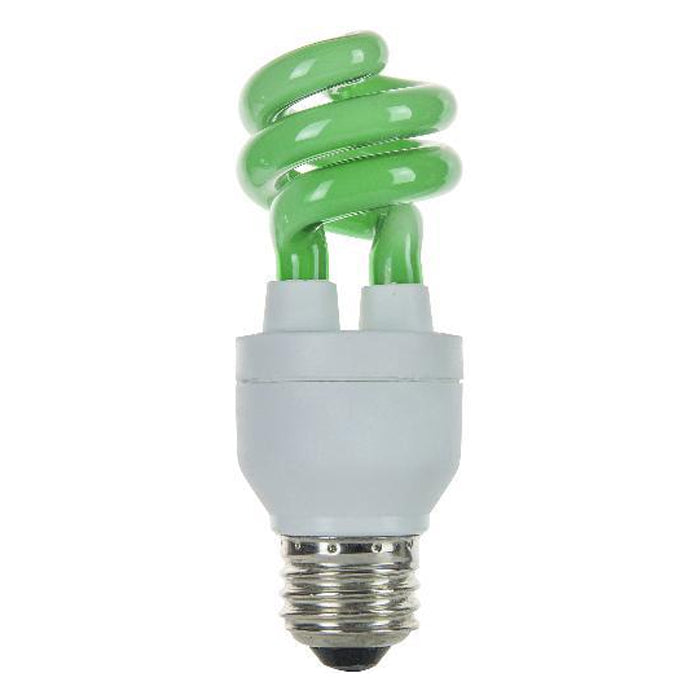 SUNLITE 05432 Compact Fluorescent 11W Super Mini Twist Colored Bulb