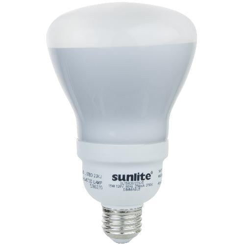 SUNLITE 15W 120V R30 Warm White CFL Dimmable Reflector Light Bulb
